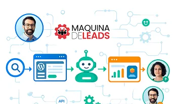 monta la maquina de leads